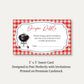 Baby Q Diaper Raffle Ticket