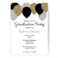 Balloon Graduation Invitation