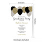 Balloon Graduation Invitation