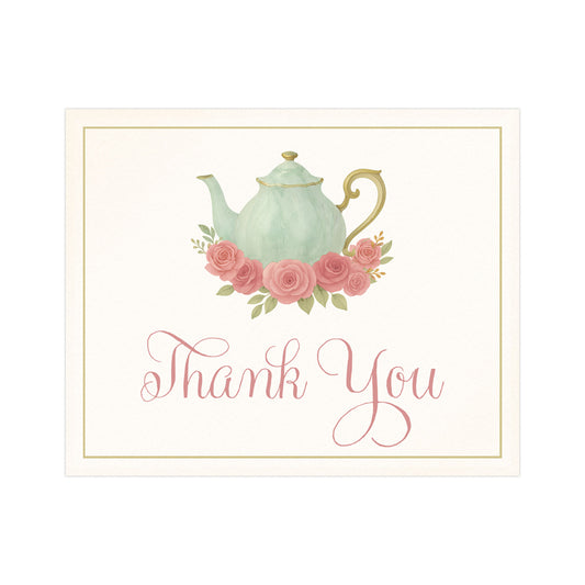 Bridal Tea Thank You Card