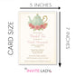Bridal Tea Invitation