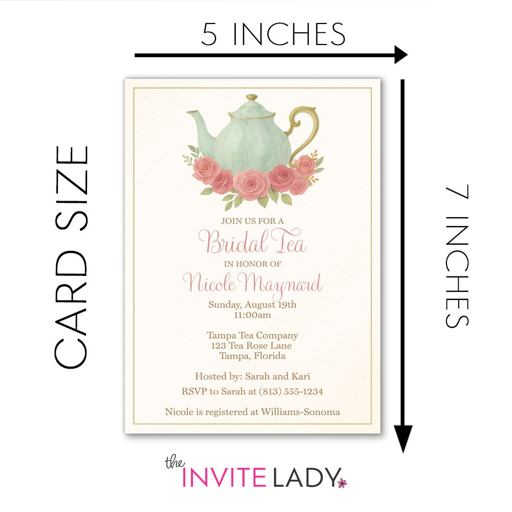 Bridal Tea Invitation