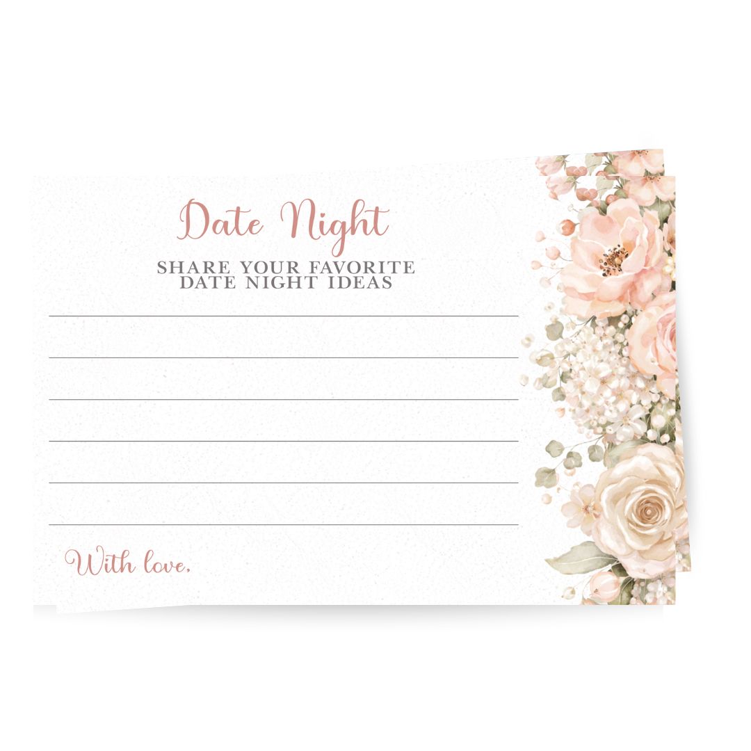 Cascading Florals Date Night Card
