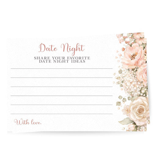 Cascading Florals Date Night Card