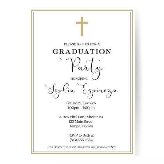 Christian Graduation Party 2026 Announcement