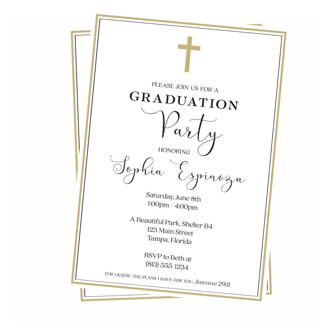 Christian Graduation Party 2026 Announcement