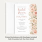 Cascading Florals Bridal Shower Invitation