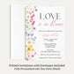Love is in Bloom Bridal Shower Invitation
