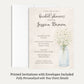 Country Mason Jar Bridal Shower Invitation