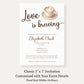 Love is Brewing Bridal Shower Invitation