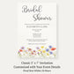 Wildflower Bridal Shower Invitation