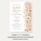 Cascading Florals Bridal Shower Invitation