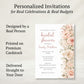 Cascading Florals Bridal Shower Invitation