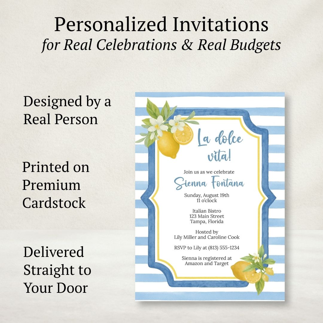 That's Amore Bridal Shower Invitation