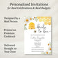 Bride to Bee Bridal Shower Invitation