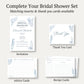 Coastal Bridal Shower Invitation