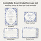 Something Blue Bridal Shower Invitation