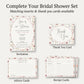 Vintage Love is in Bloom Bridal Shower Invitation