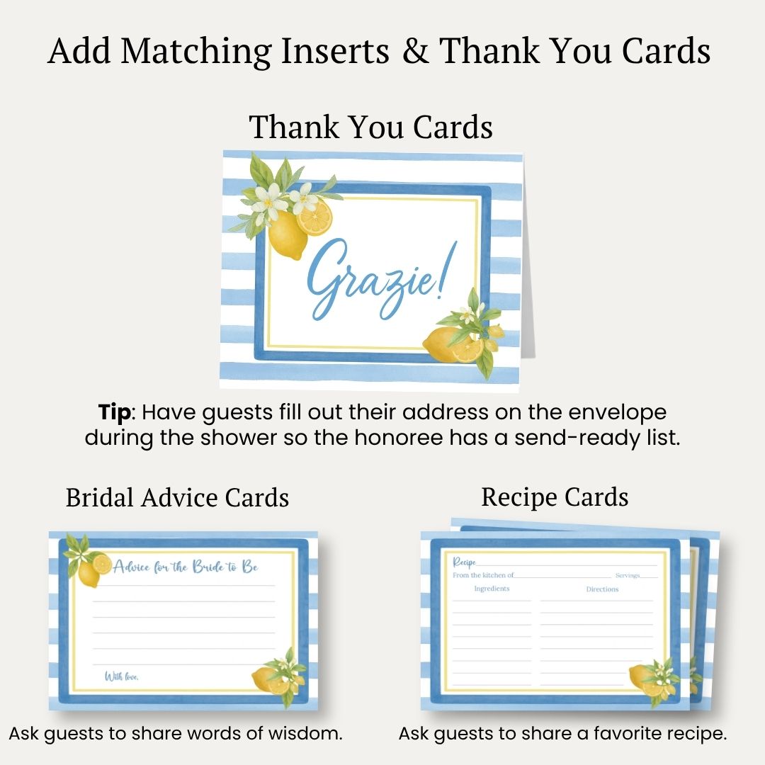 That's Amore Bridal Shower Invitation