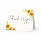 Sunflower Thank You Card