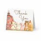 Barnyard Baby Thank You Cards