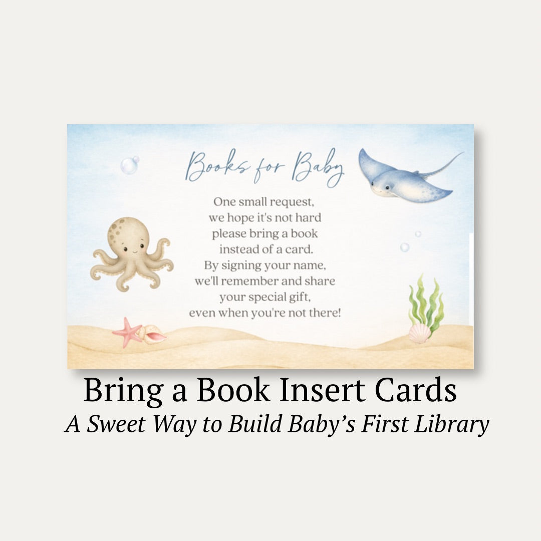Sea you Soon Bring a Book Card