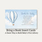 Hot Air Balloon Bring a Book Card