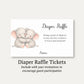Little Peanut Twin Neutral Diaper Raffle Ticket