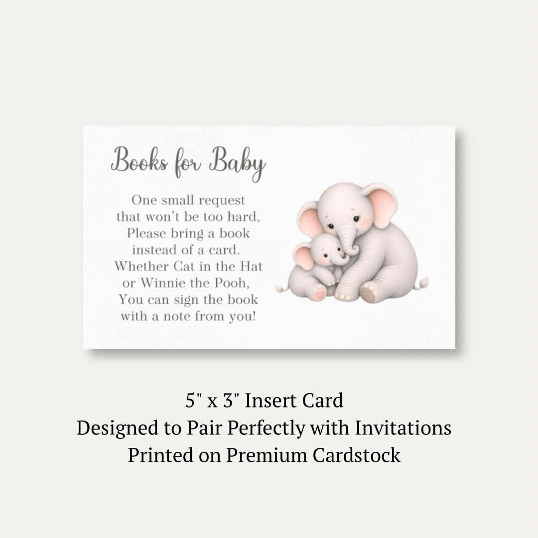Little Peanut Neutral Bring a Book Card