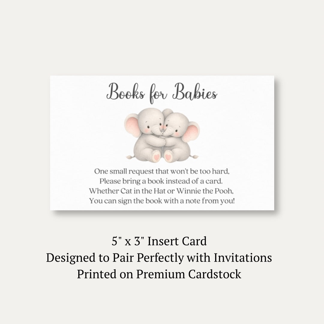 Little Peanut Twin Neutral Bring a Book Card