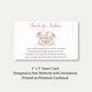 Little Peanut Twin Girl Bring a Book Card