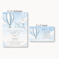 Hot Air Balloon Bring a Book Card