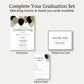 Balloon Graduation Invitation