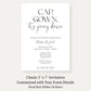 Cap & Gown It's Going Down Graduation