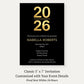 Modern Graduate Graduation Invitation