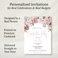 Floral Graduation Invitation