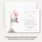 Shower by Mail Pink Baby Shower Invitation