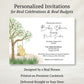 Winnie Horizontal Baby Shower Invitation