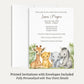 Jungle Safari Baby Shower Invitation