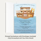 Noah's Ark Baby Shower Invitation