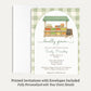 Locally Grown Baby Shower Invitation