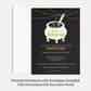 Baby Brewing Cauldron Baby Shower Invitation