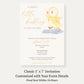 Little Duckling Baby Shower Invitation