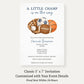 Little Champ Baby Shower Invitation