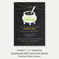 Baby Brewing Cauldron Baby Shower Invitation