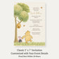 Winnie the Pooh Classic Baby Shower Invitation