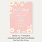 Daisy Baby Shower Invitation