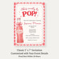 She's Ready to Pop Baby Shower Invitation