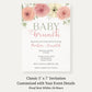 Baby Brunch Baby Shower Invitation