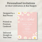 Daisy Baby Shower Invitation